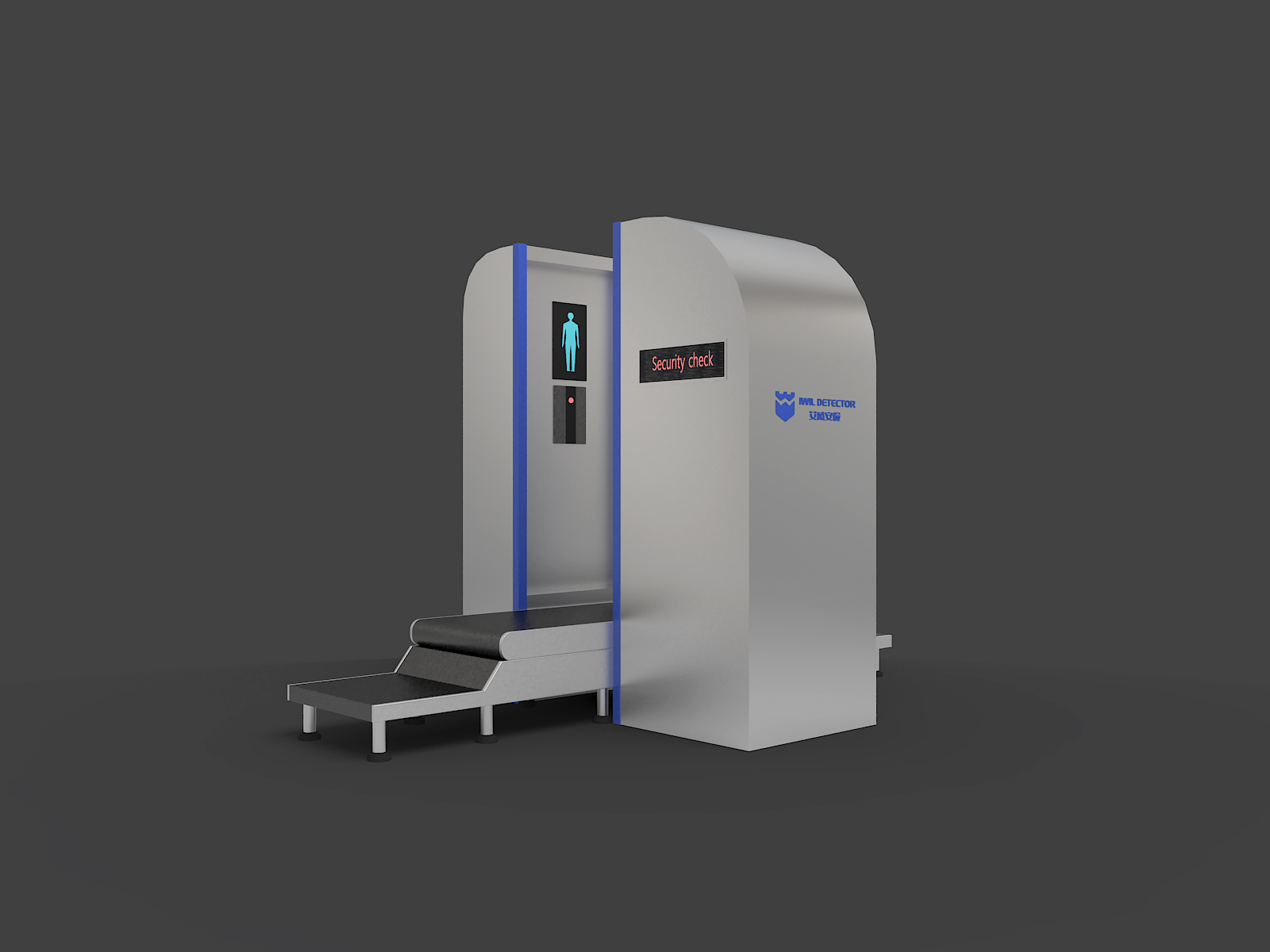 IWILDT AN-2002透射x光人體安檢機